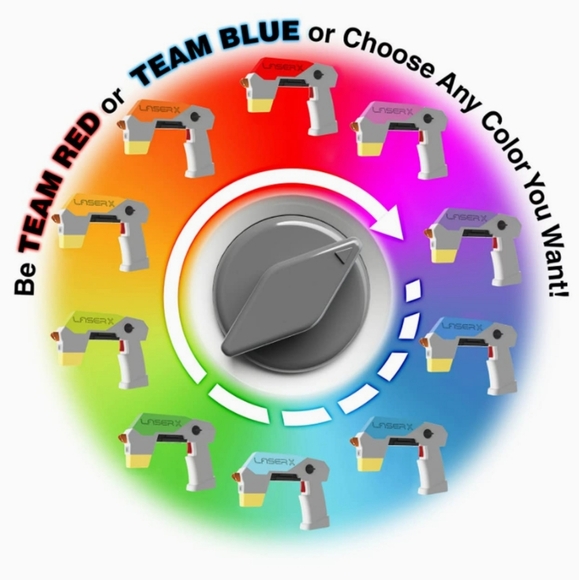 Laser X LaserX Micro B Blasters (2 Pack) Change Dial Multiple Colors - Picture 4 of 16